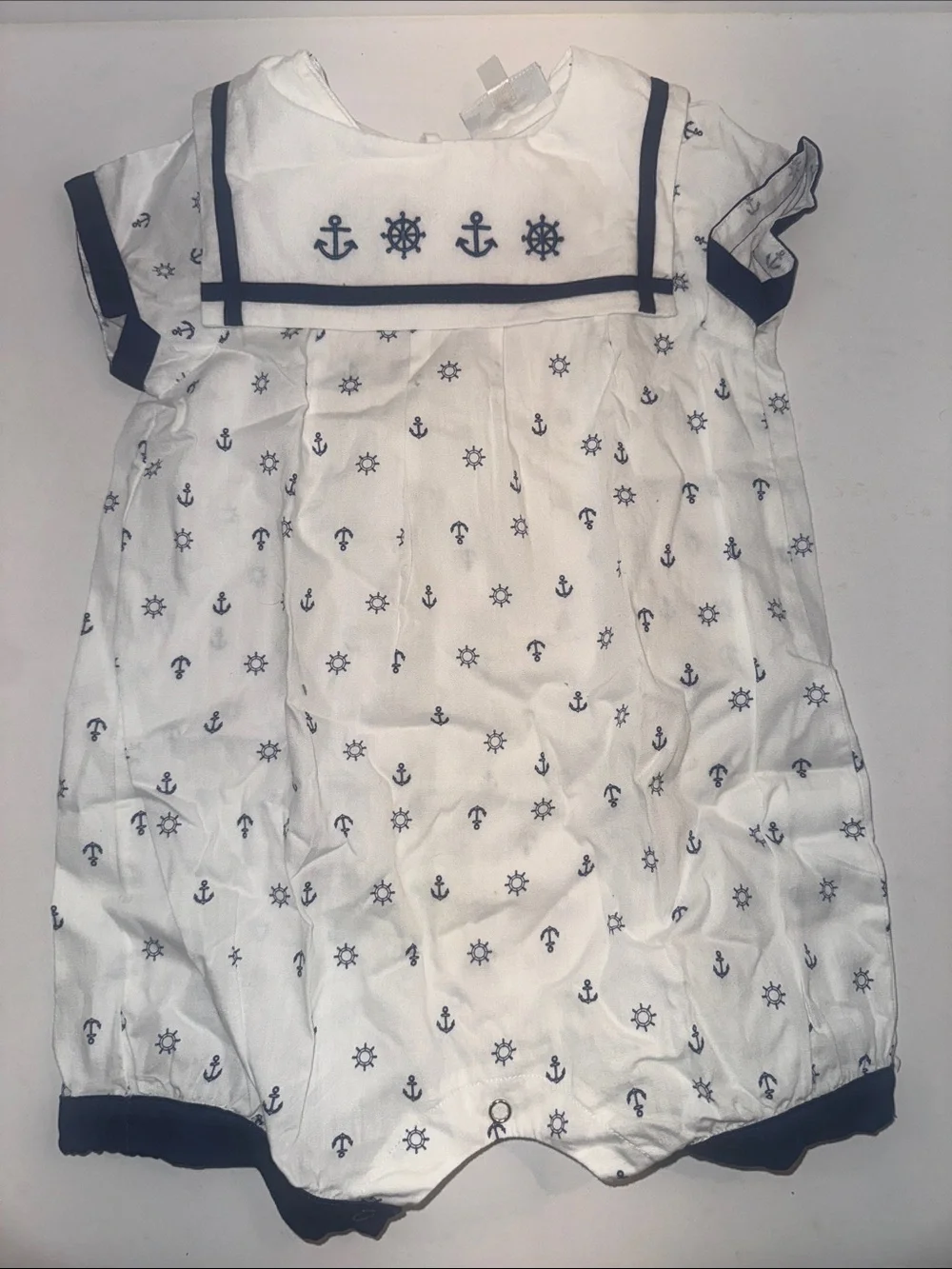 Fantaisie Bébés Nautical Romper